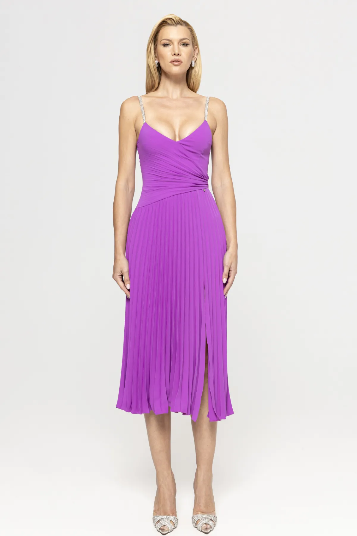 Sale Rhinestone-embelished midi dress Dresses