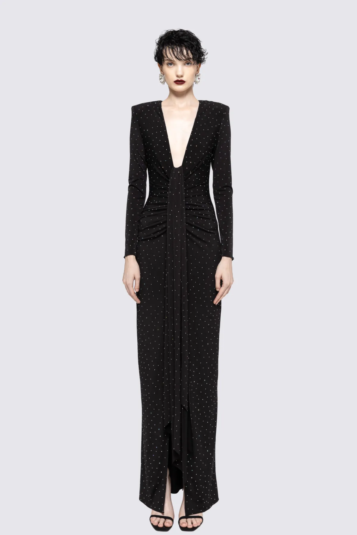 Discount Rhinestone-embellished maxi dress Dresses