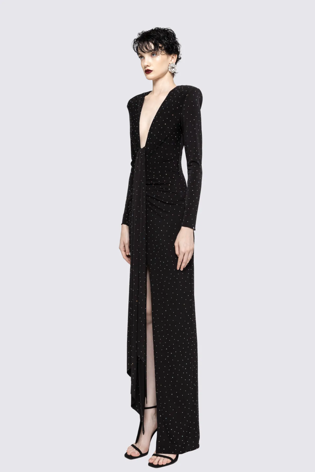 Discount Rhinestone-embellished maxi dress Dresses