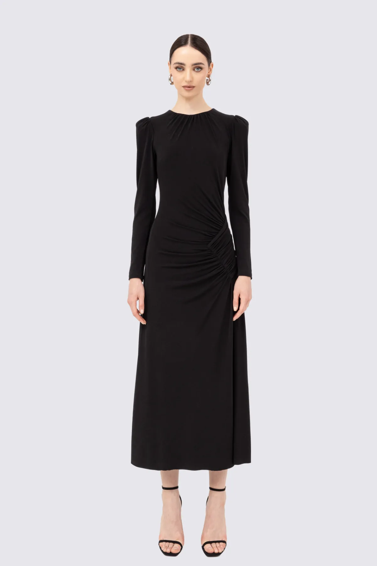 Cheap Ruched detail midi dress Dresses