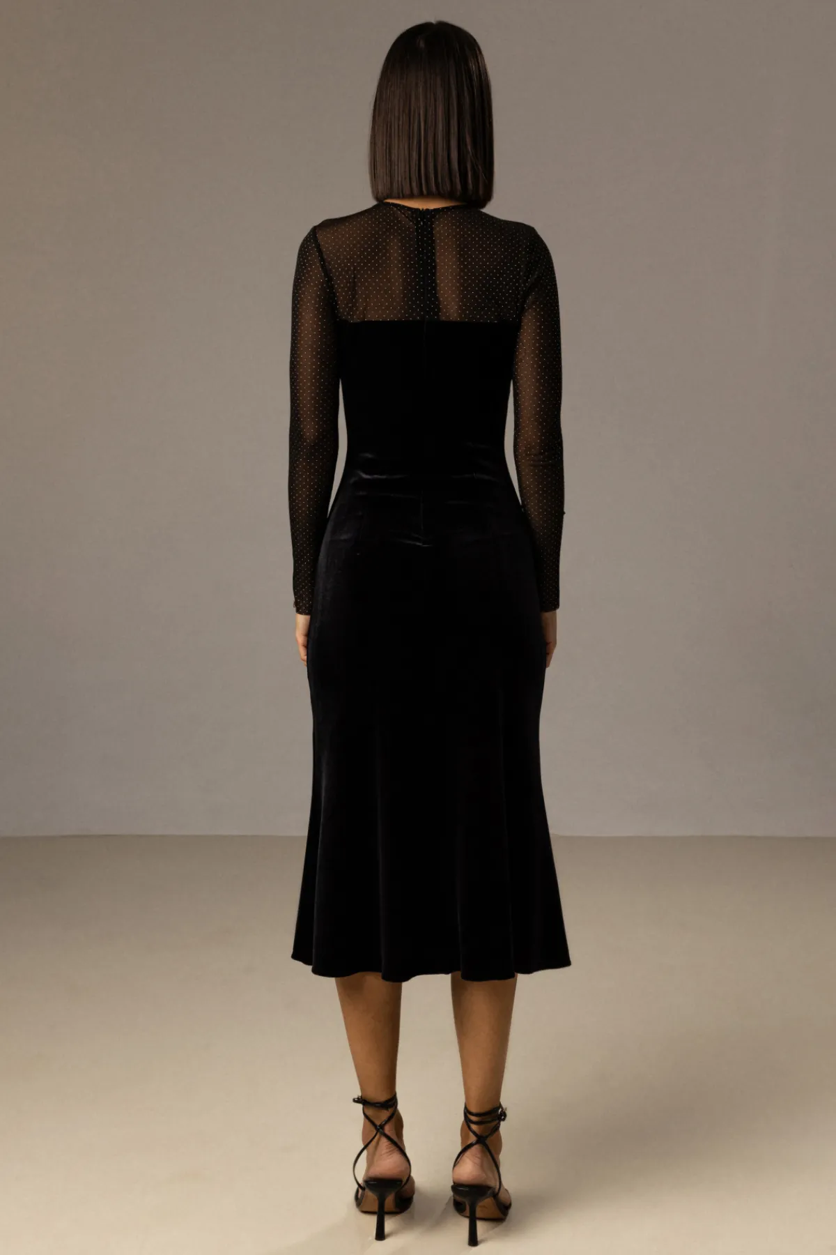 Cheap Ruched velvet dress Dresses