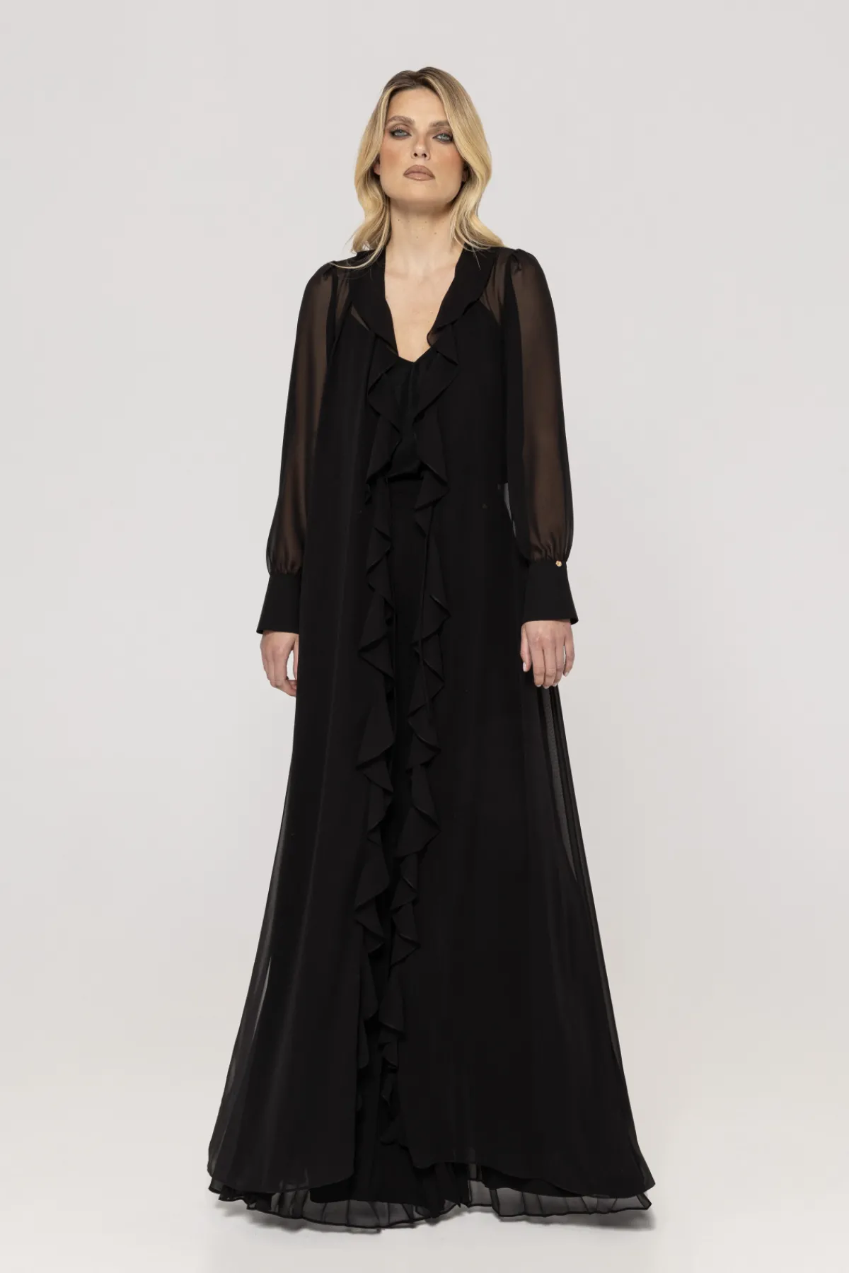 Best Sale Ruffed maxi top Tops