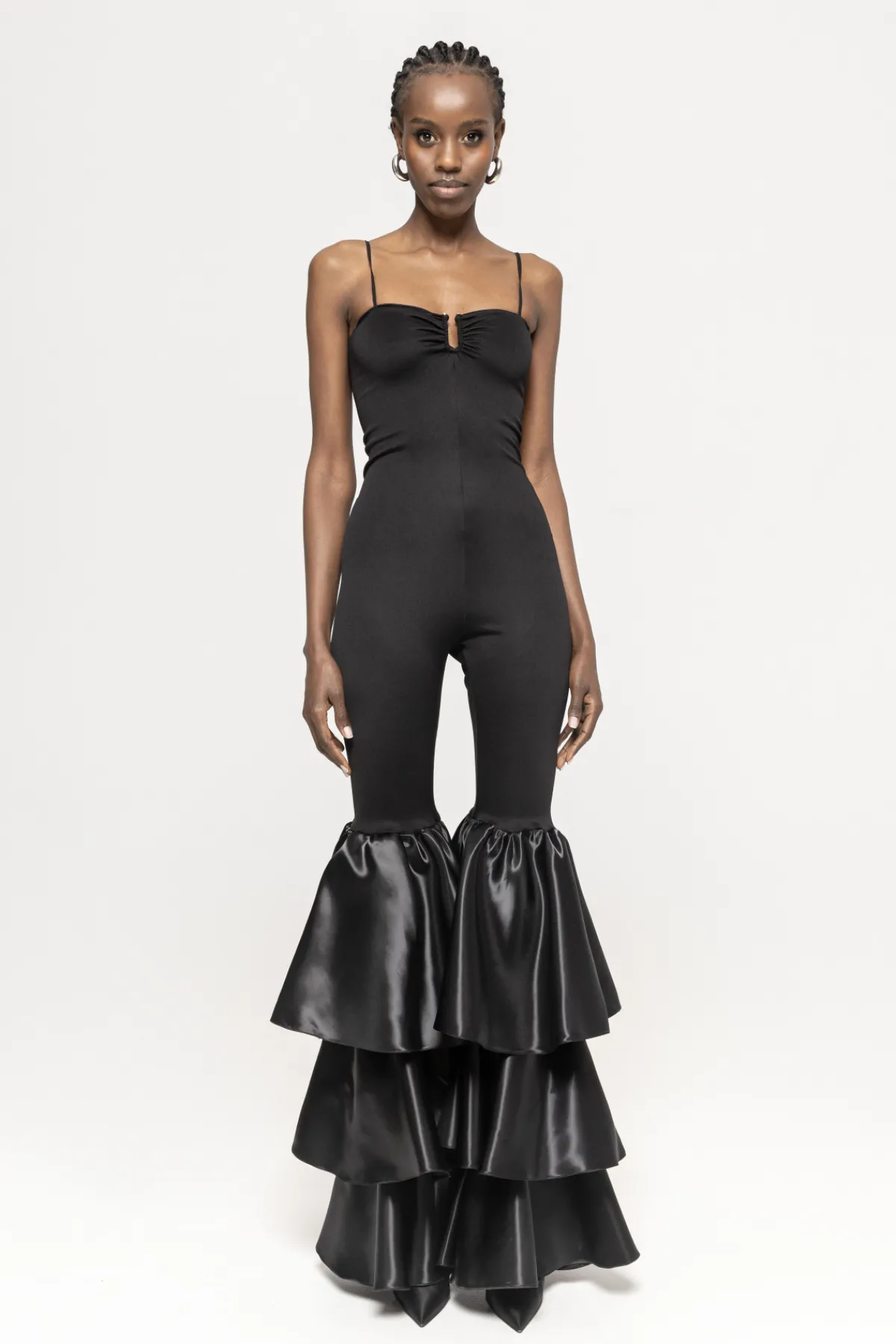 Online Ruffle trim jumpsuit Jumpsuits