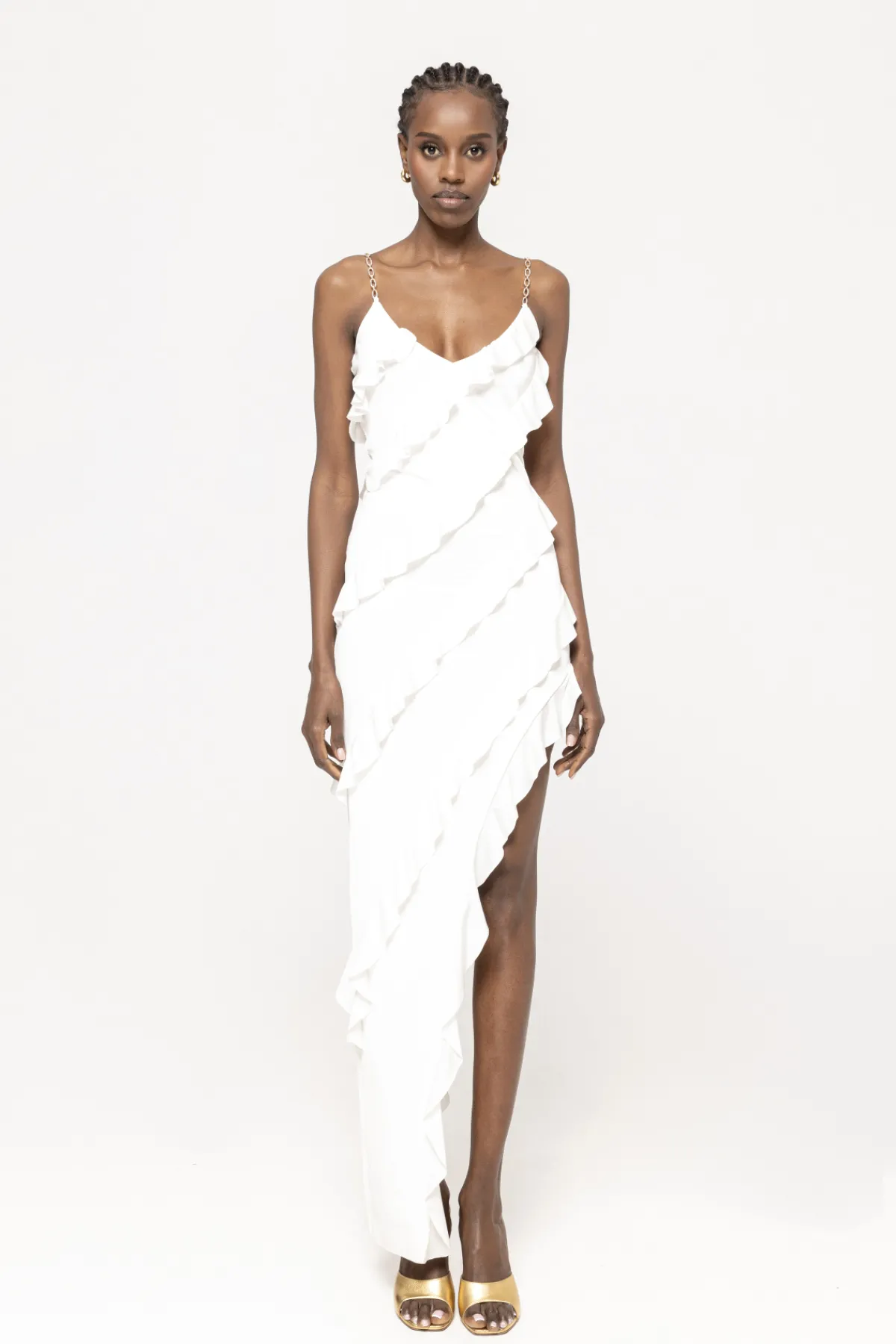 Sale Ruffled maxi dress Dresses