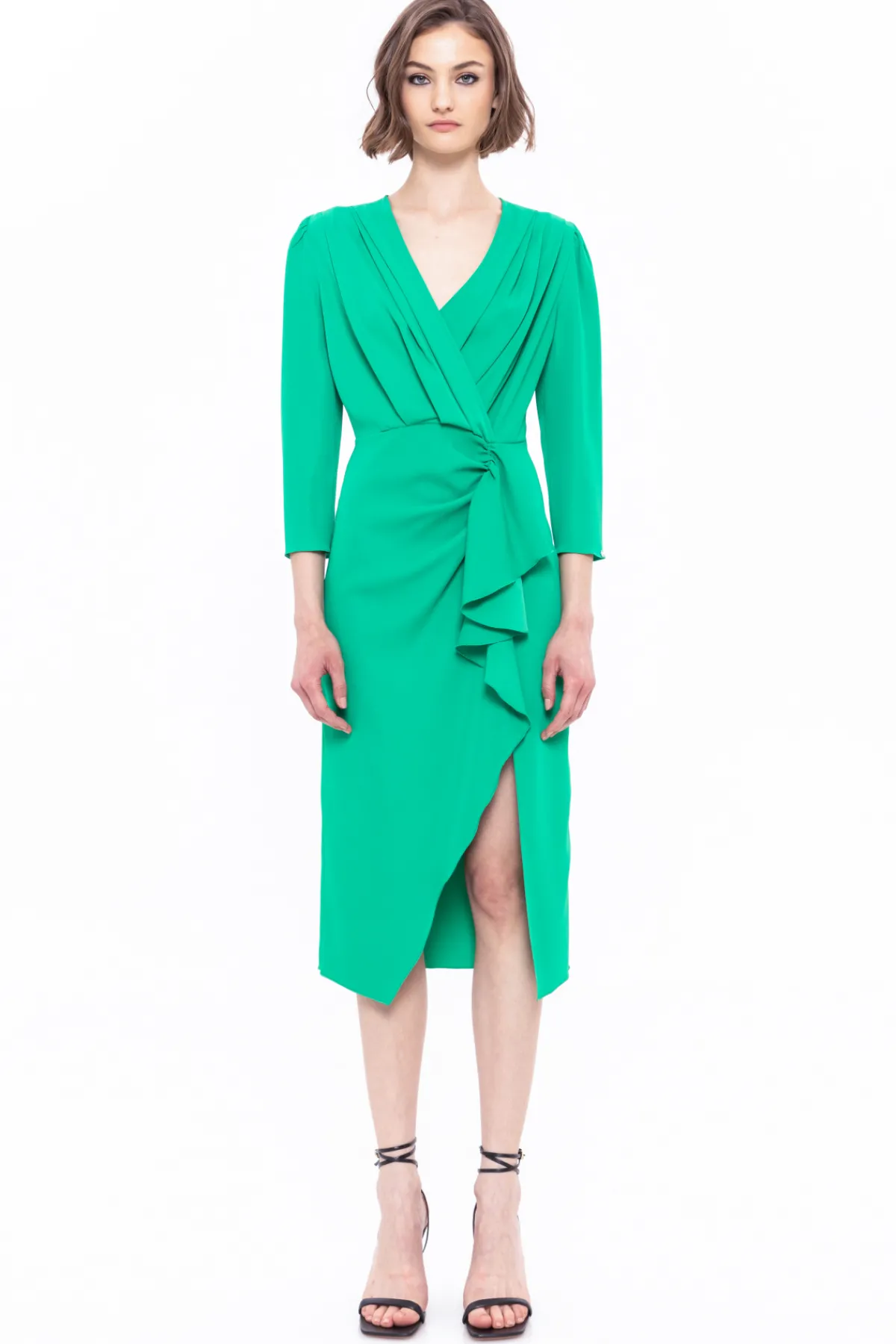 Store Ruffled midi dress Dresses