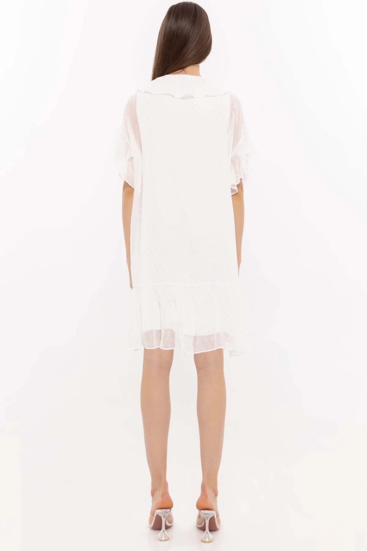 Store Ruffled midi dress Dresses