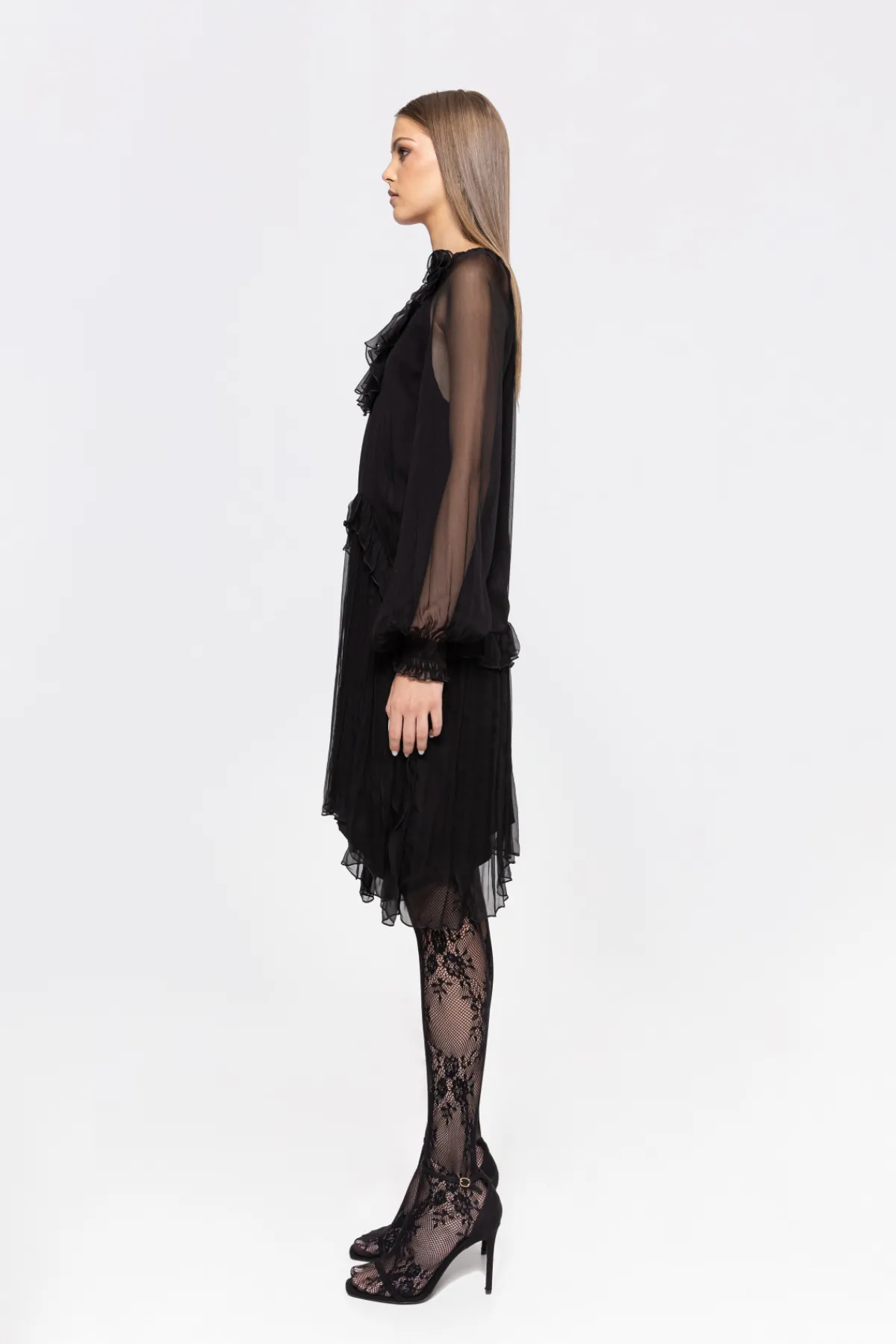 Best Ruffled silk midi dress Dresses