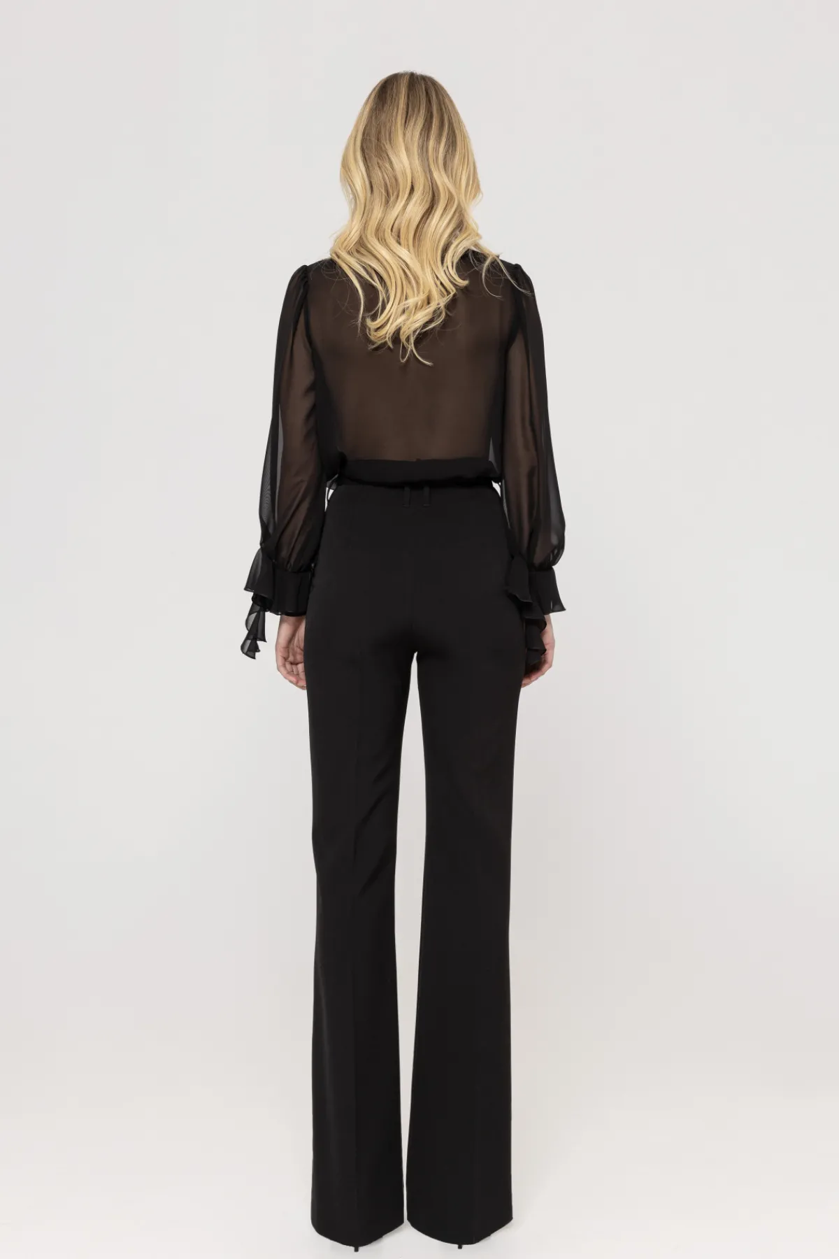 Fashion Ruffled-collar top Tops