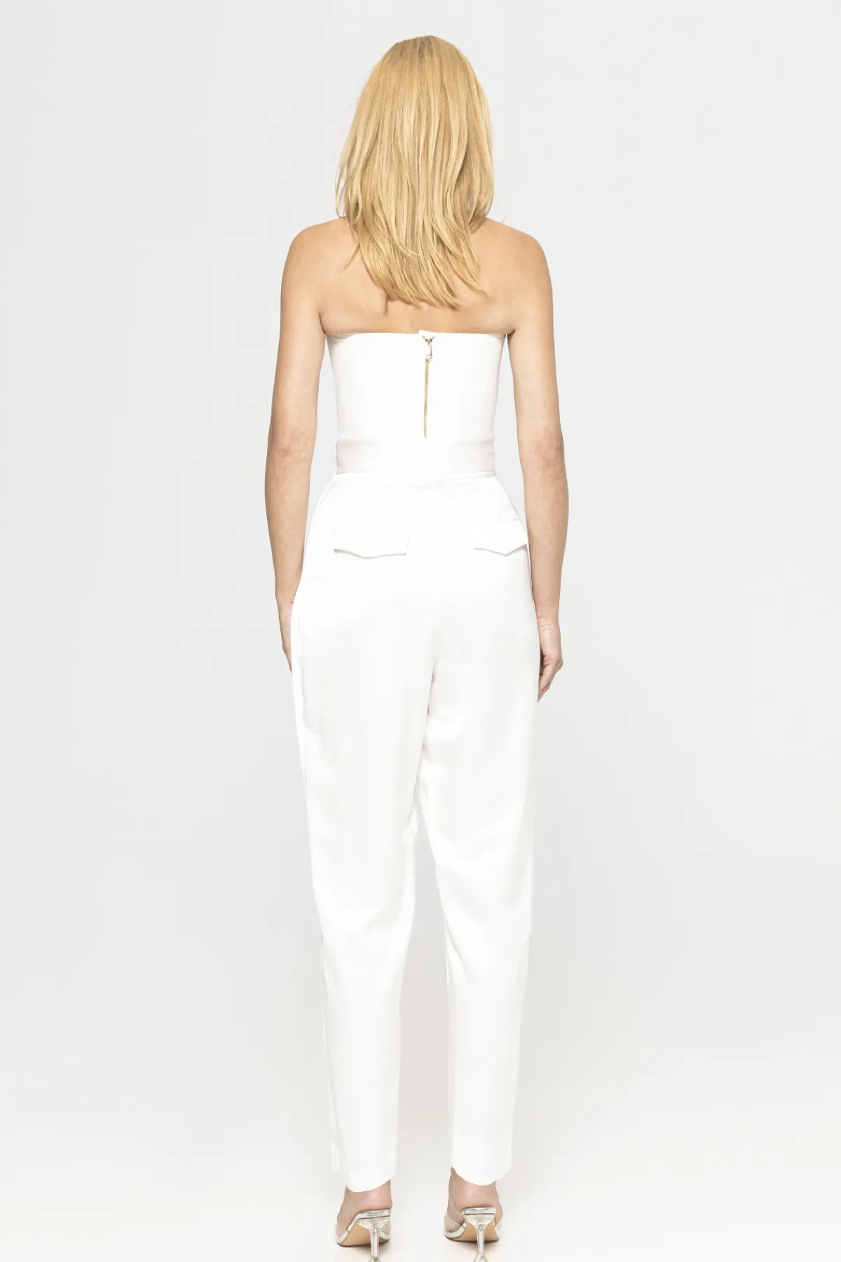 Online Satin effect viscose pants Pants