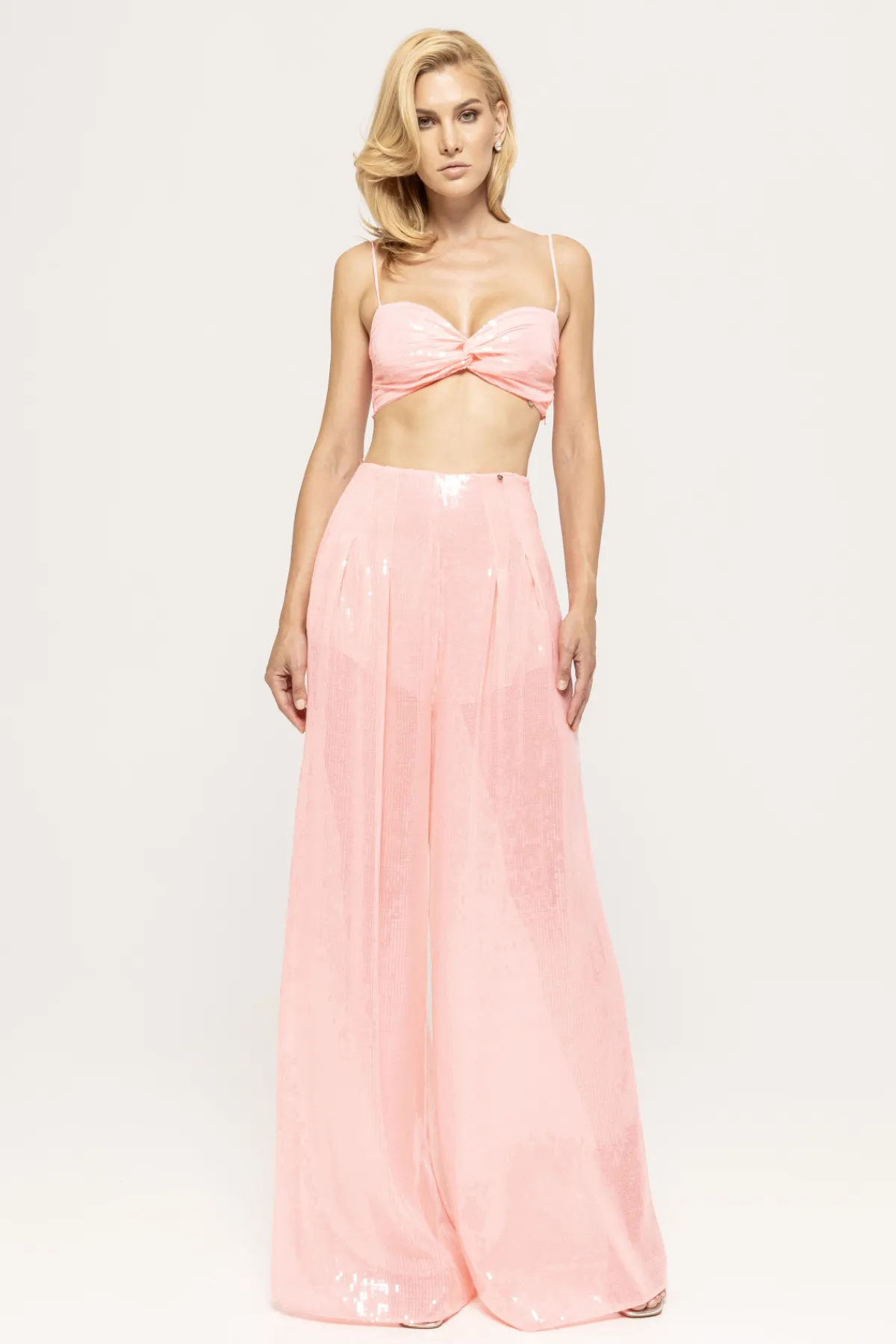 Cheap Sequined crop top Tops