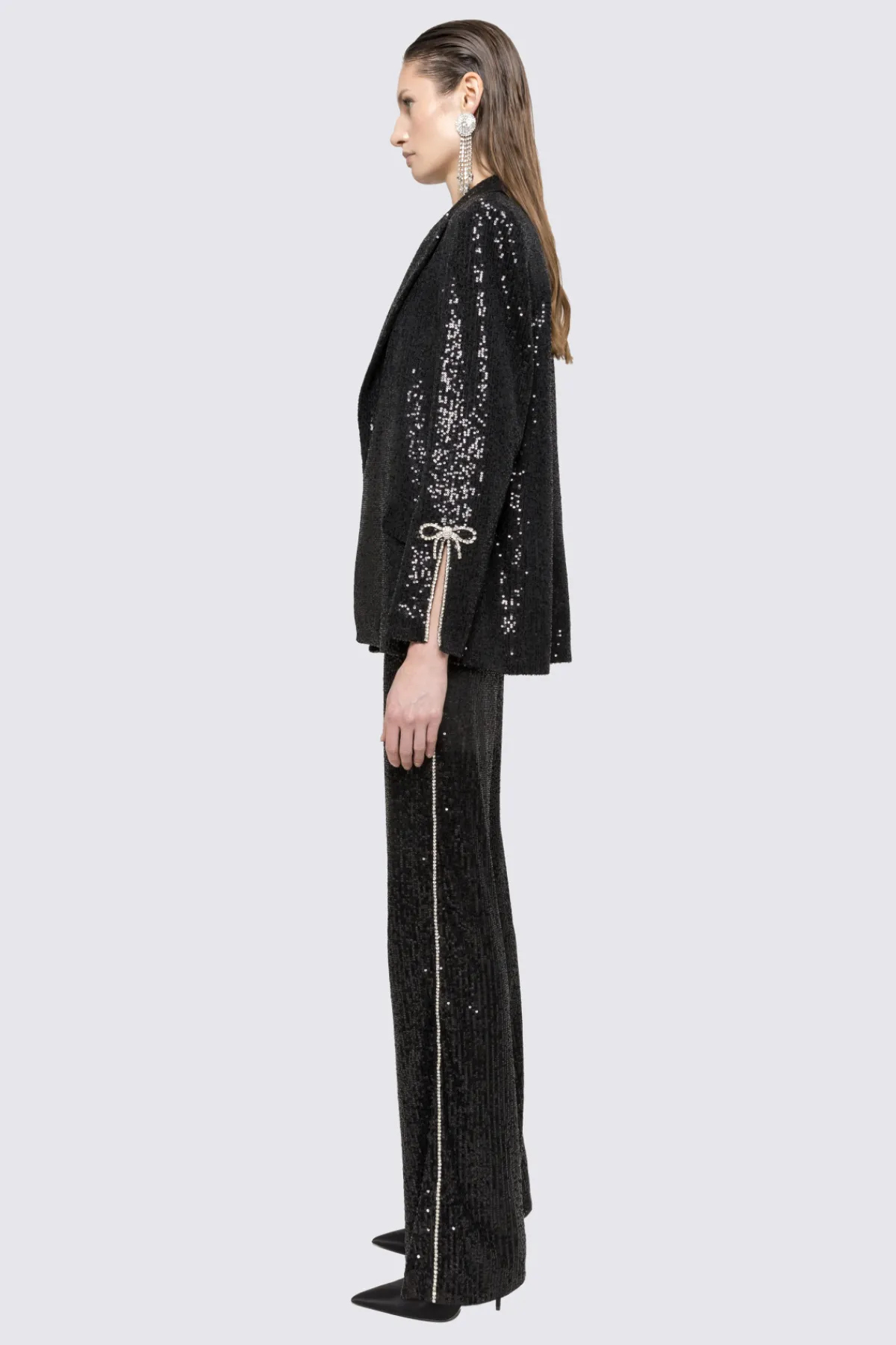 Online Sequin-embellished blazer Jackets