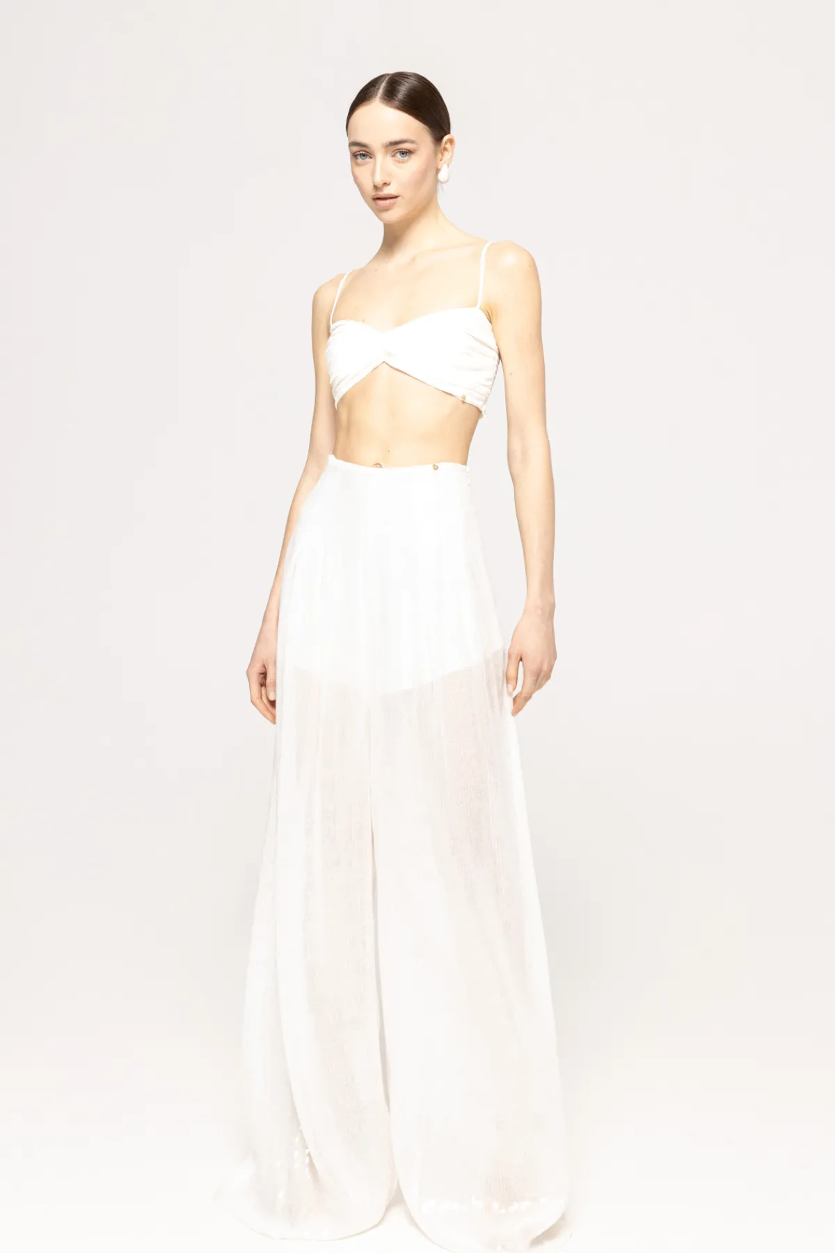 Store Sequin-embellished high-waist pants Pants