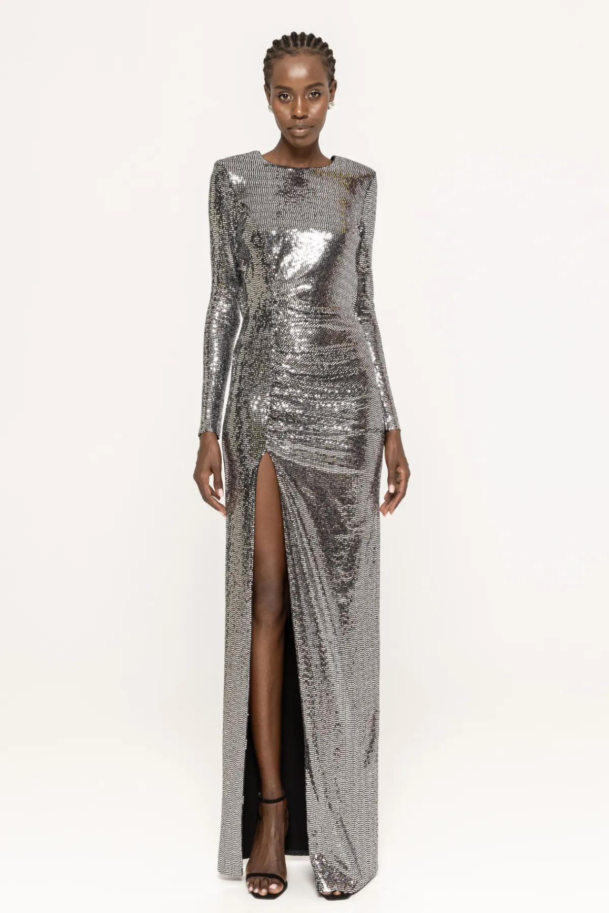 Hot Sequin-embellished open-back dress Dresses