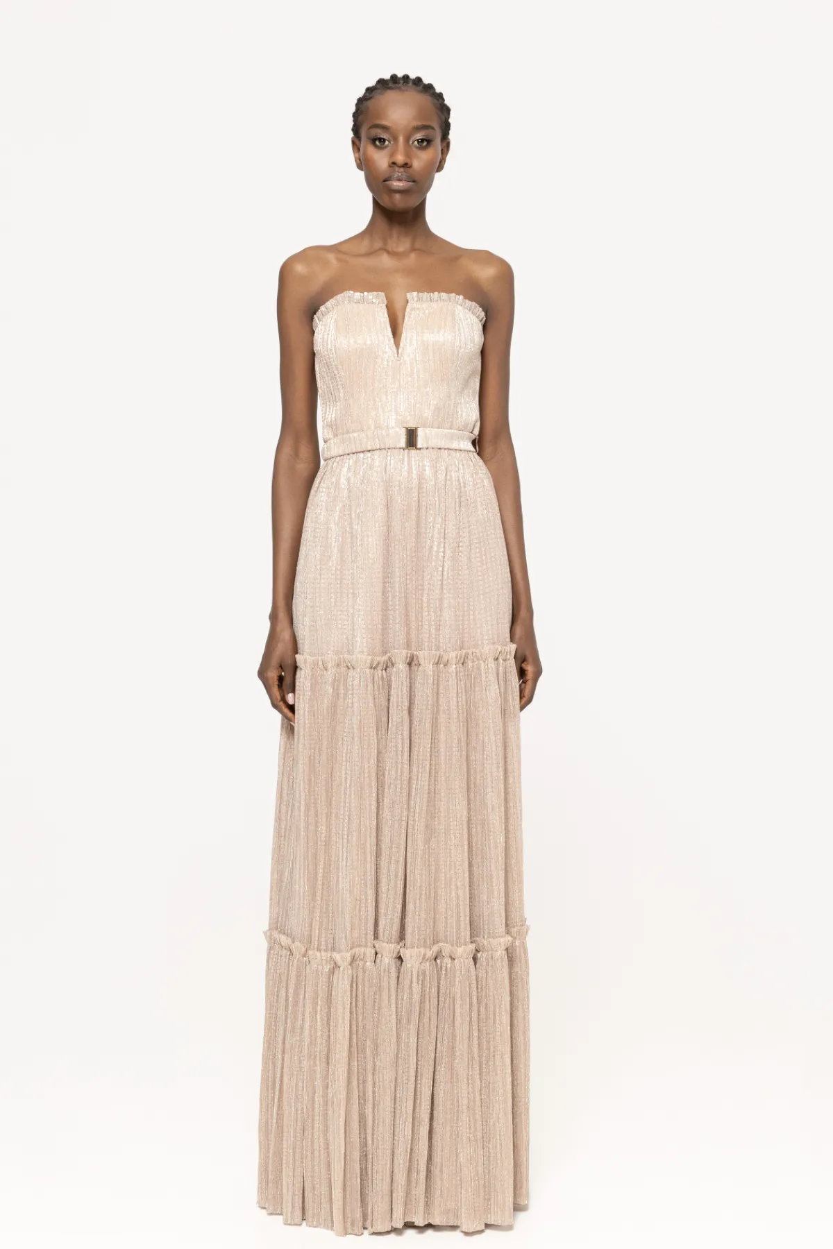 Discount Sequinned tulle maxi dress Dresses