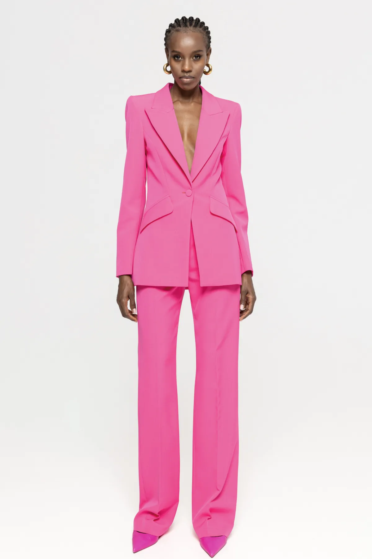 Clearance Single-breasted slim blazer Jackets