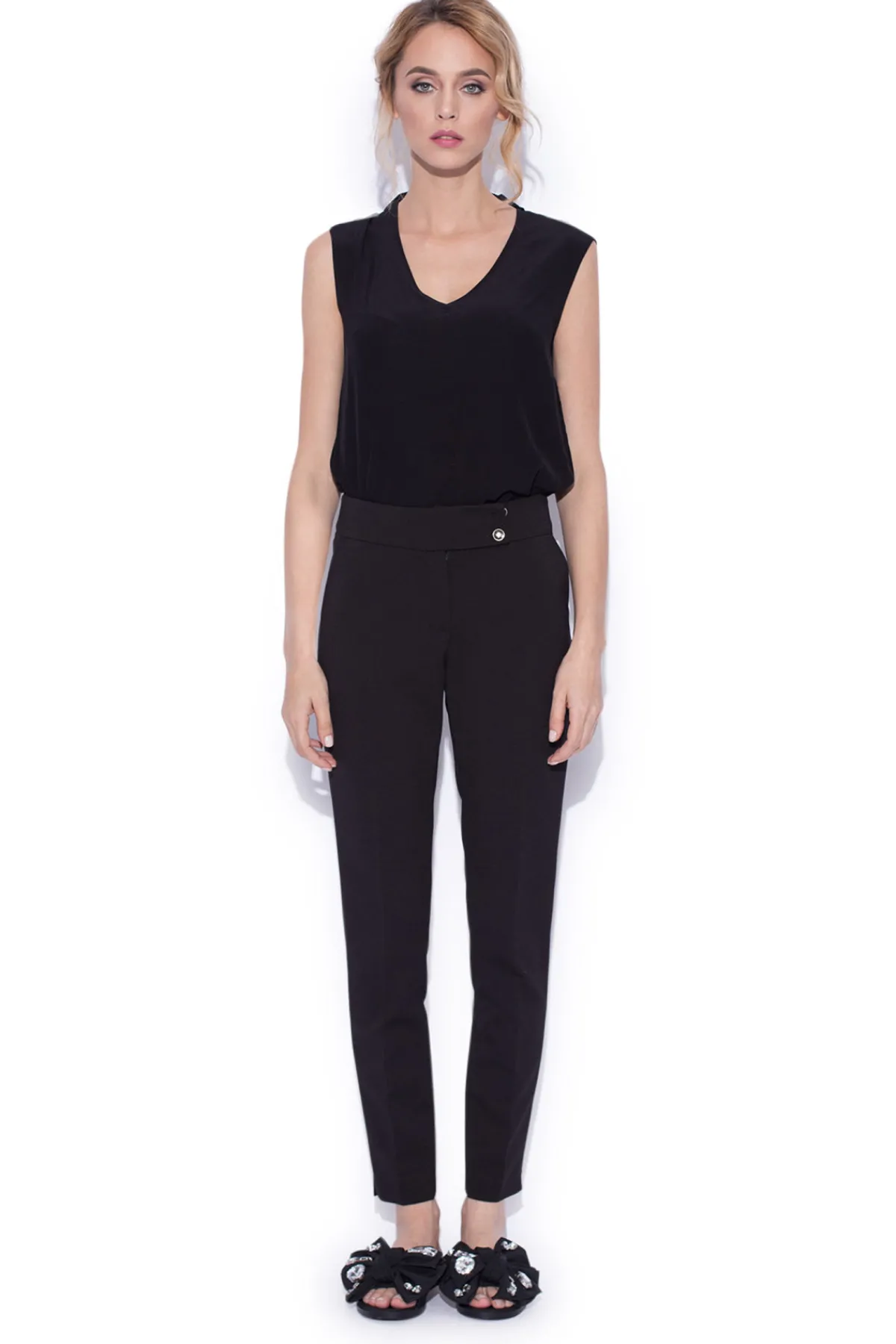 Store Slim casual pants Pants
