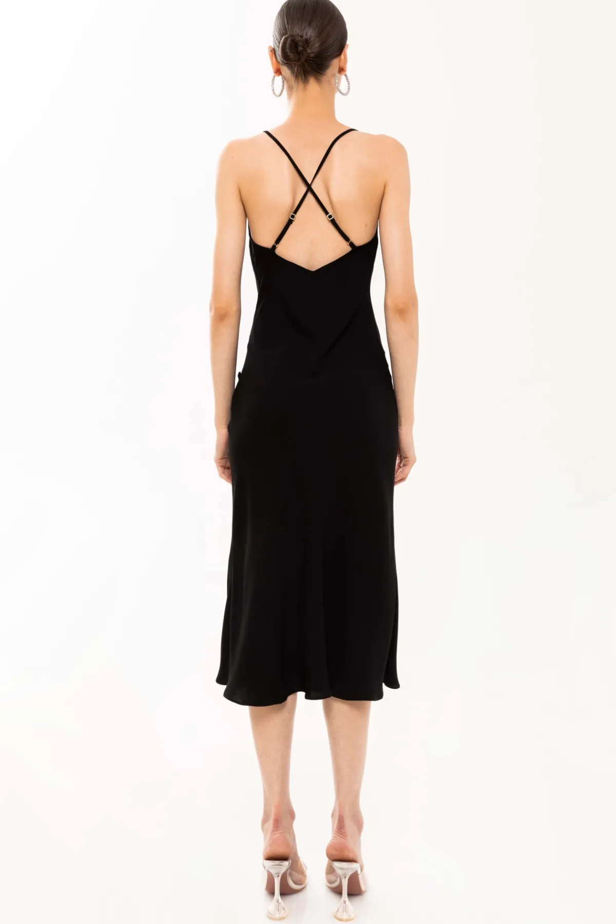 Cheap Spaghetti straps midi dress Dresses