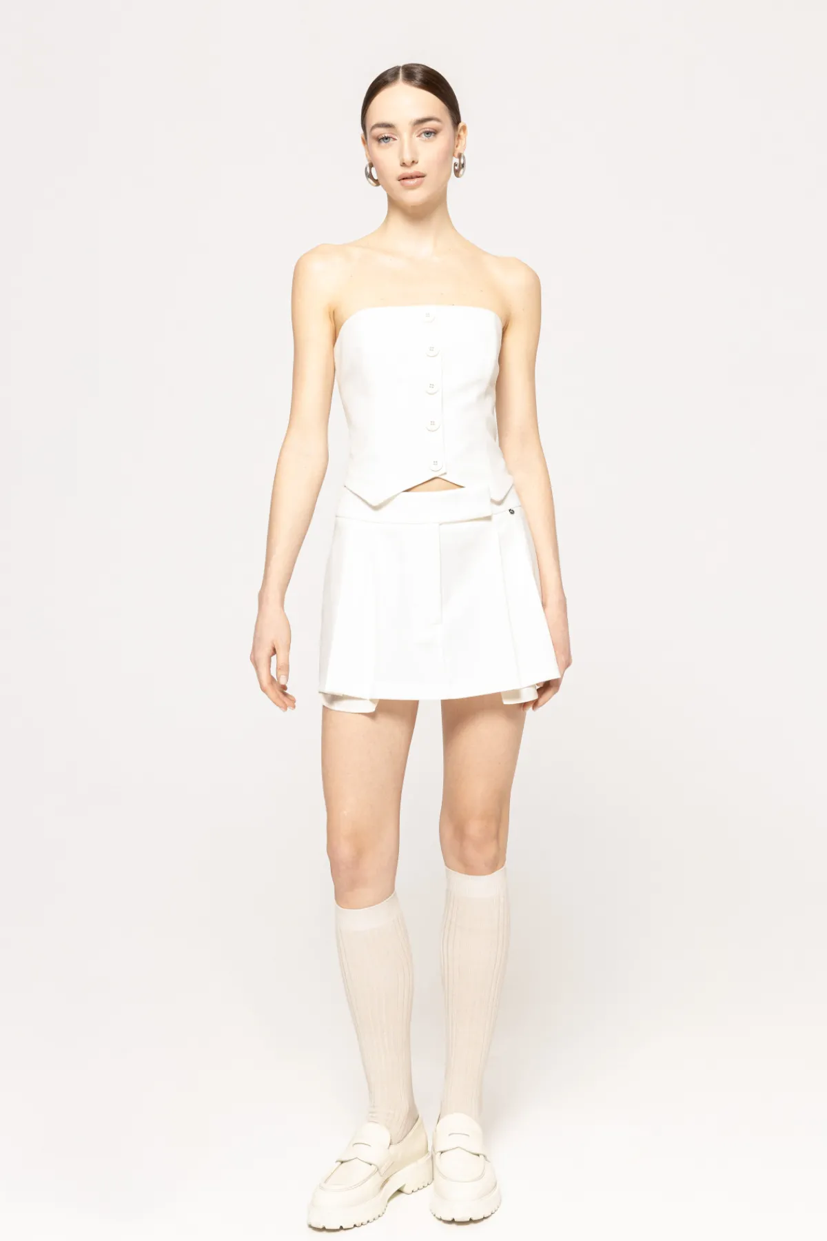 Outlet Strapless corset top Tops