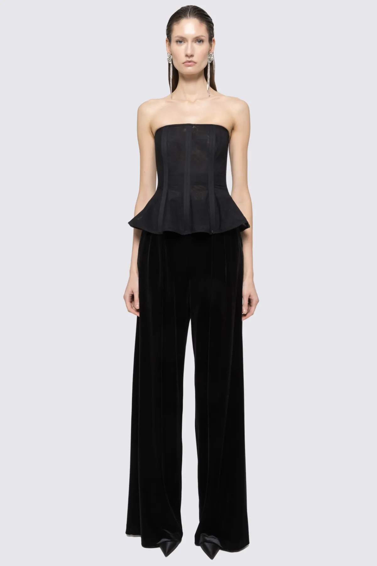 Outlet Tulle corset top Tops