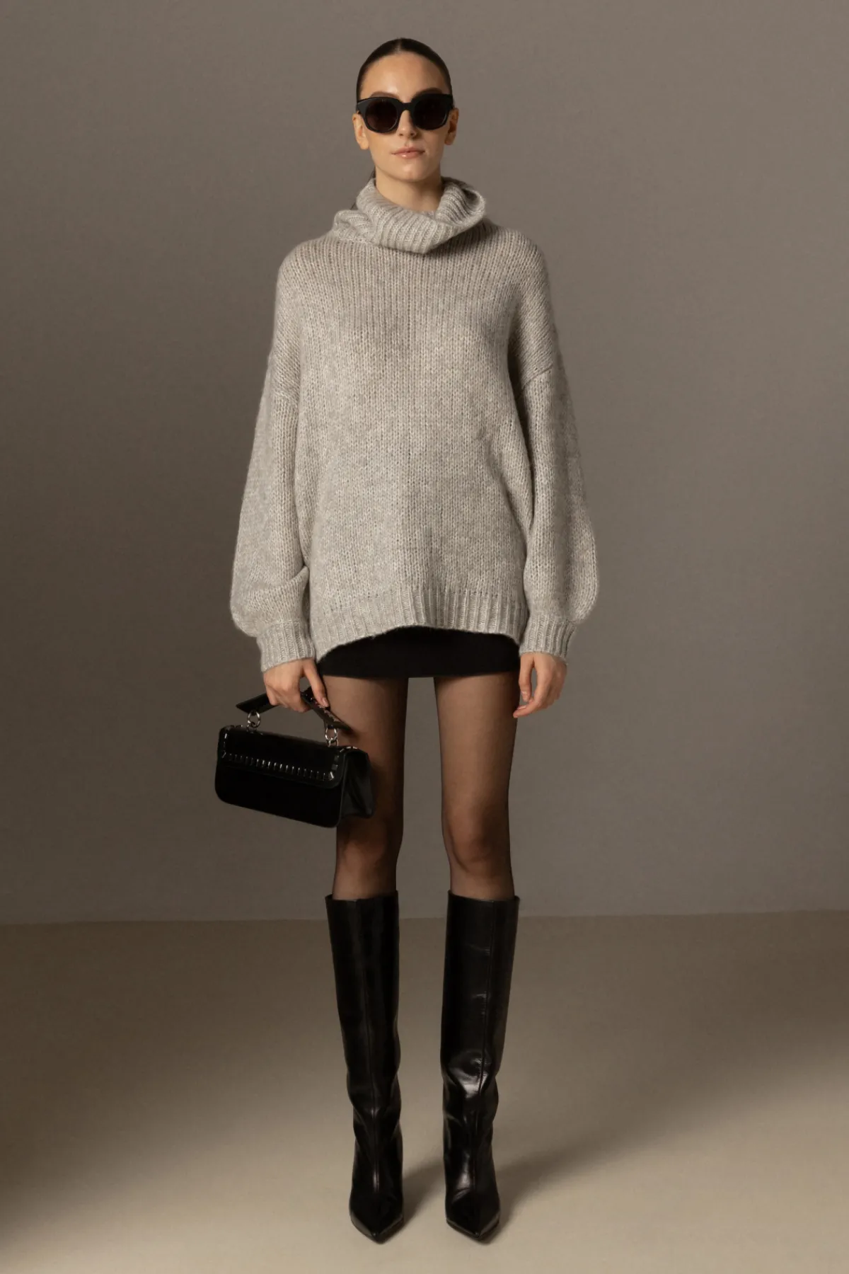 Sale Turtleneck oversized sweater Knitwear