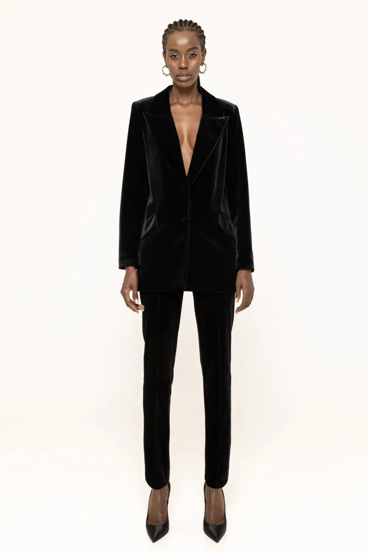 Fashion Velvet blazer Jackets