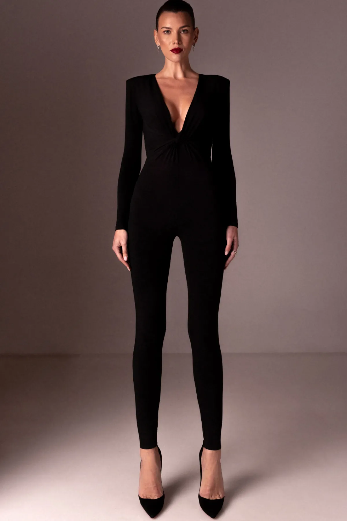 Outlet V-neck jumpsuit Jumpsuits