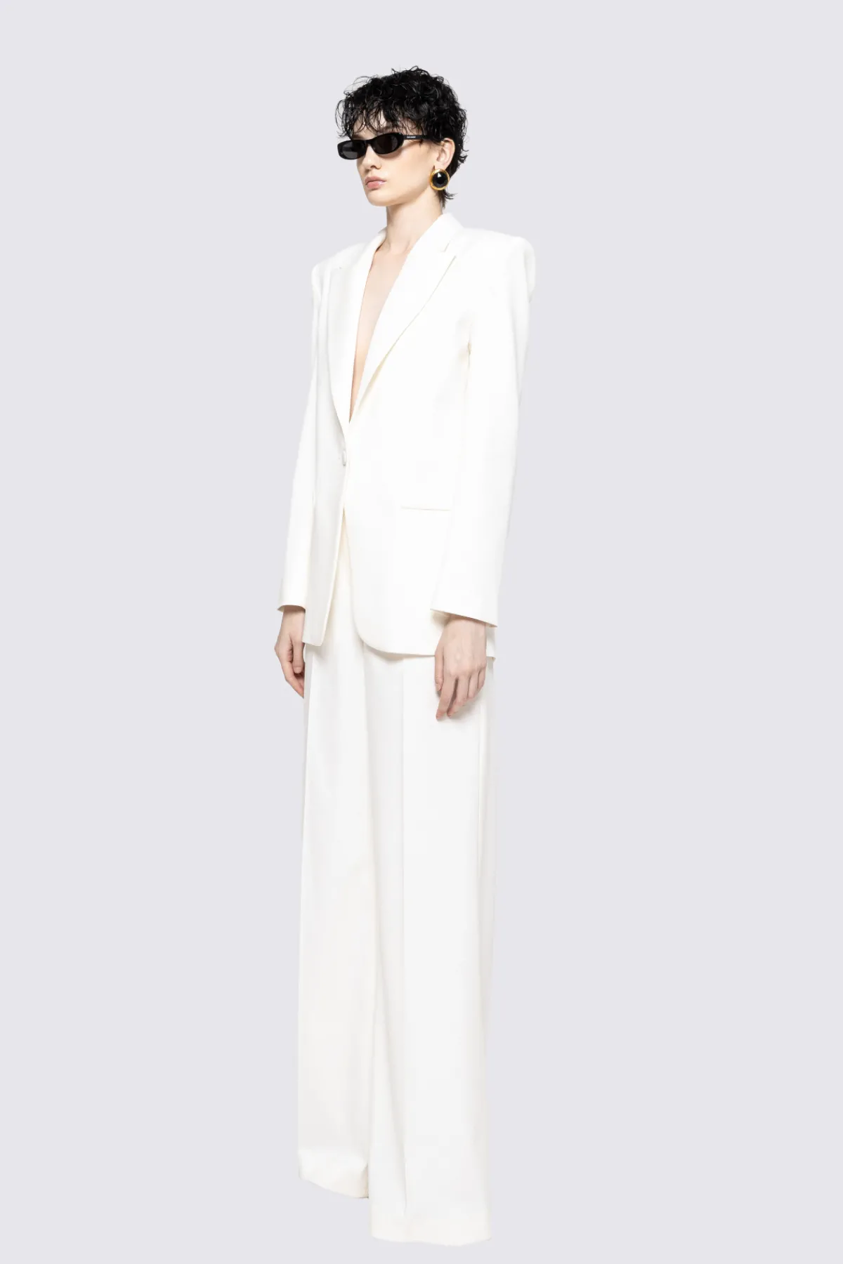 Cheap Wide-leg high waisted pants Pants