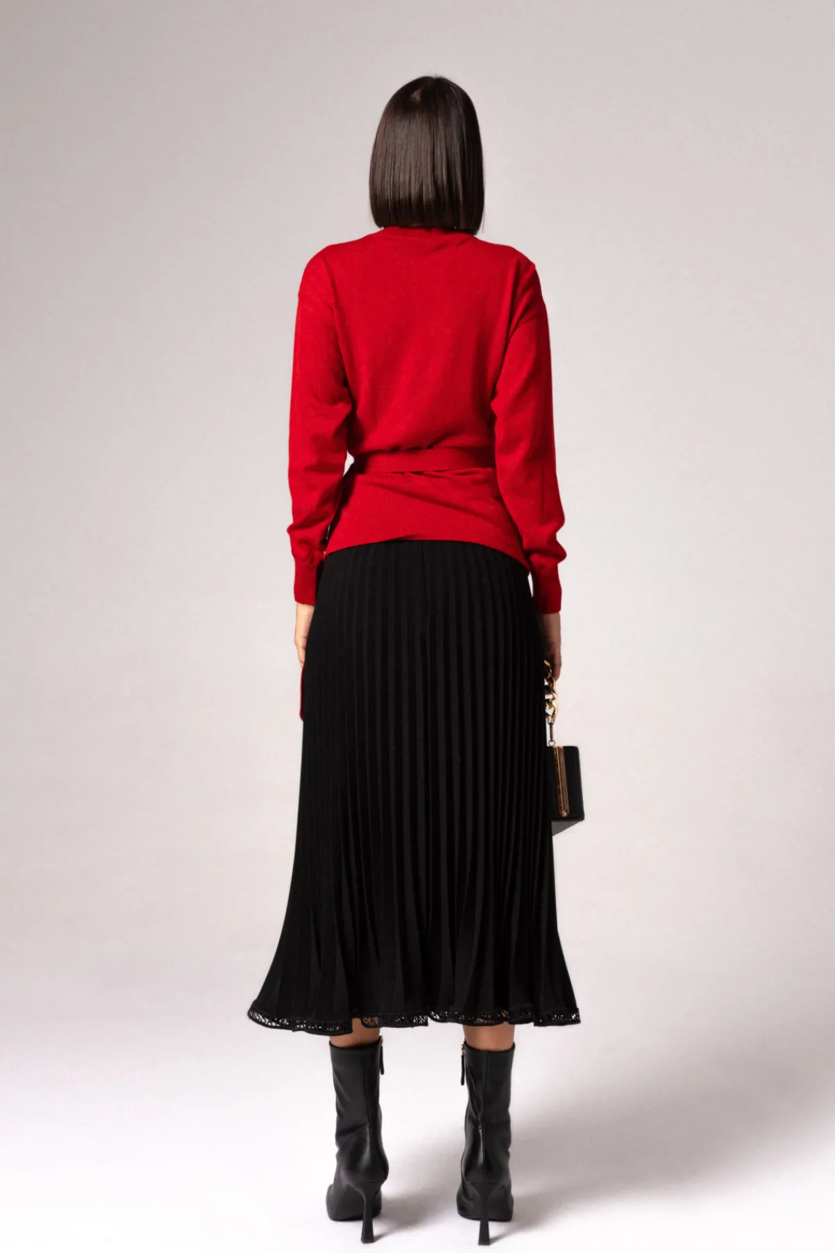 Clearance Wrap knitted top Knitwear