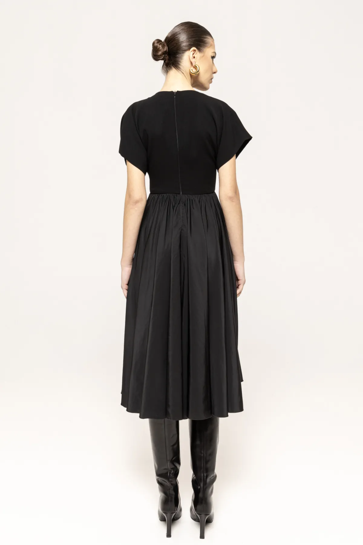 Cheap Wrap taffeta midi dress Dresses