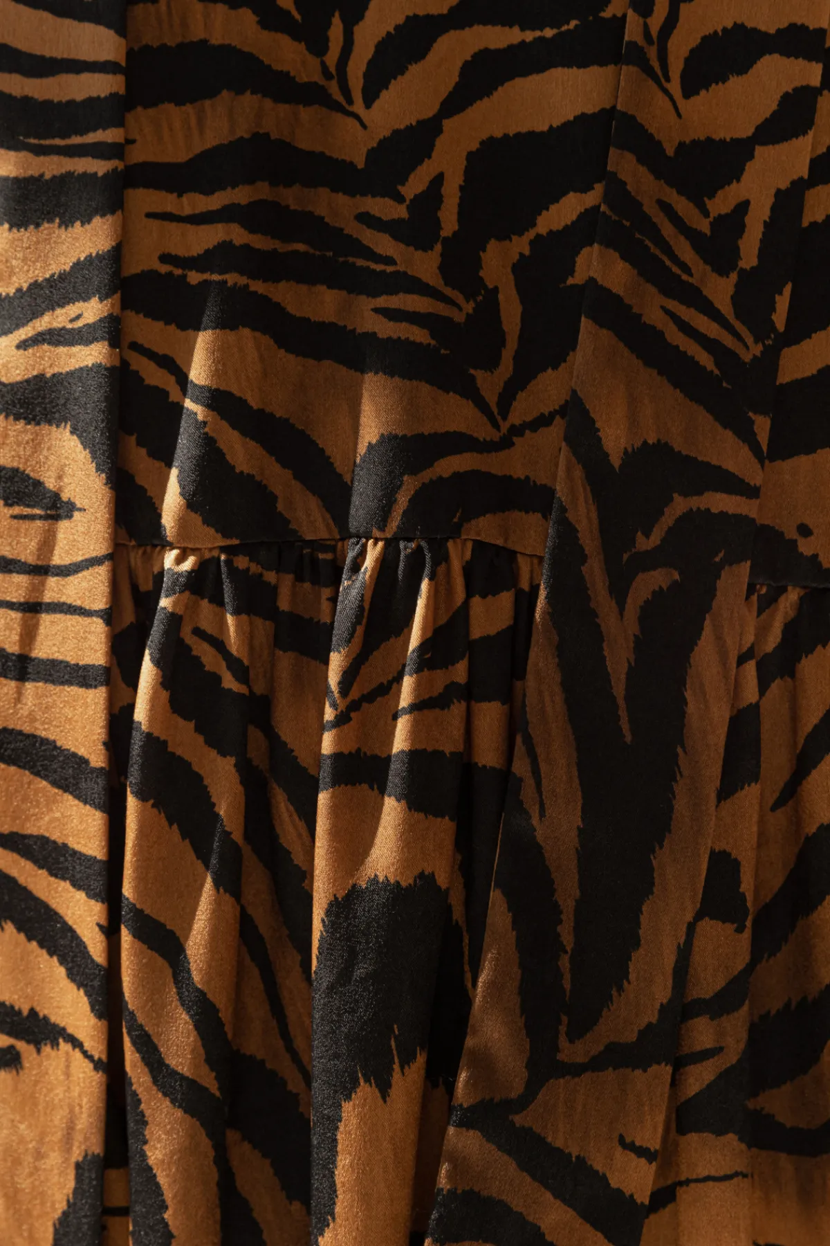 Best Zebra- satin dress Dresses
